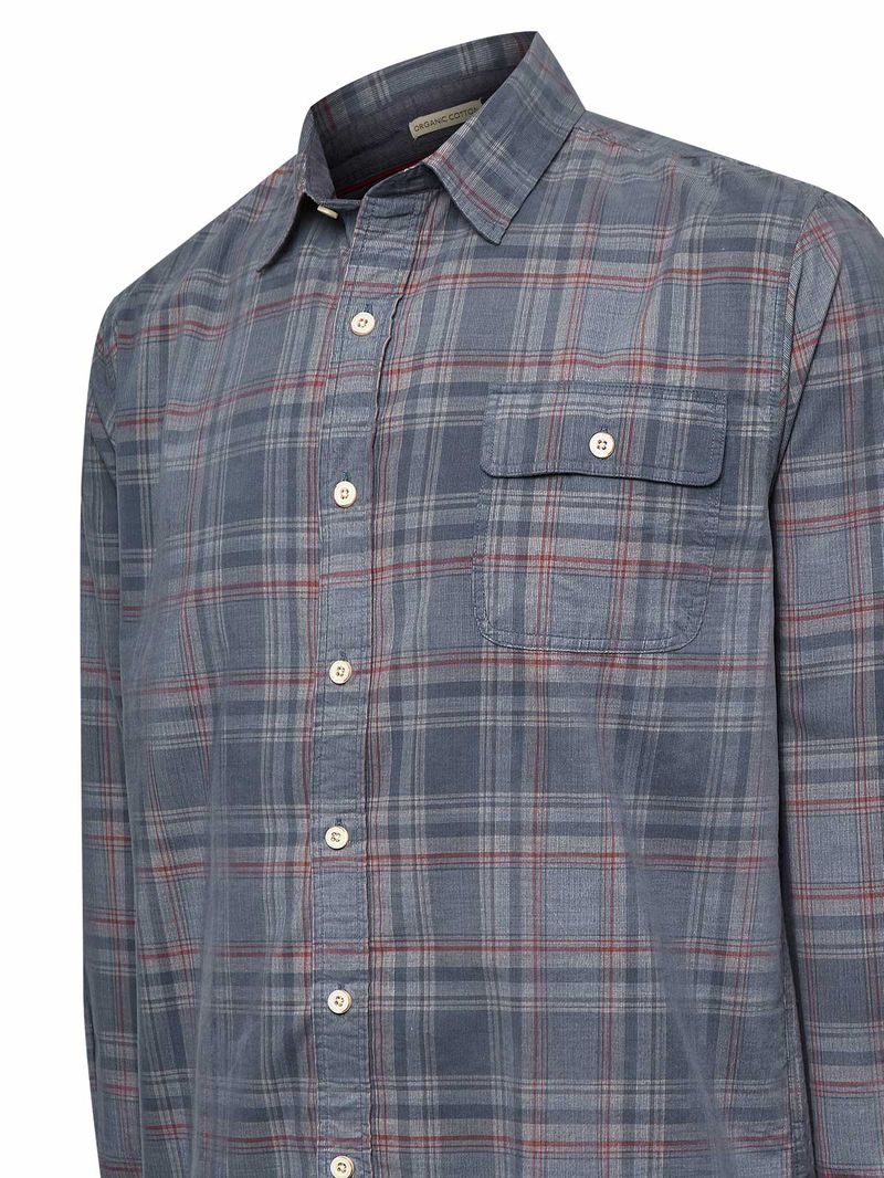 Camisa-Algodon-Organico-Hombre-Tartancord-Verde-Rockford
