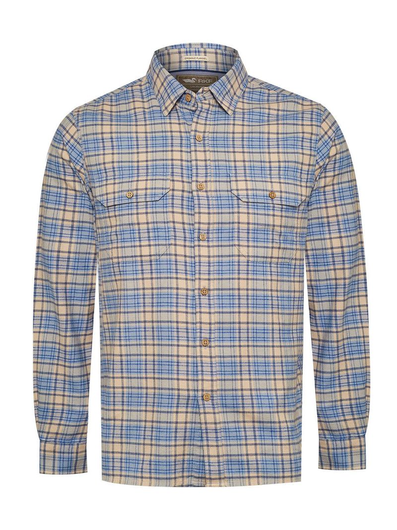 Camisa-Algodon-Organico-Hombre-Padua-Azul-Rockford