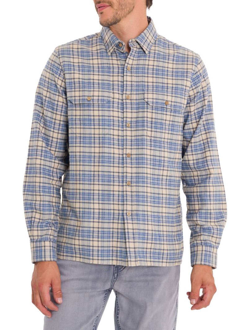 Camisa-Algodon-Organico-Hombre-Padua-Azul-Rockford