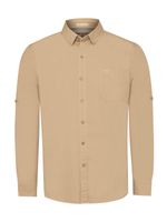 Camisa Algodón Orgánico Hombre Galiton Café Rockford