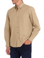 Camisa Algodón Orgánico Hombre Galiton Café Rockford
