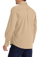 Camisa Algodón Orgánico Hombre Galiton Café Rockford