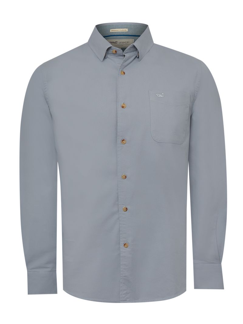 Camisa-Algodon-Organico-Hombre-Anzio-Azul-Rockford