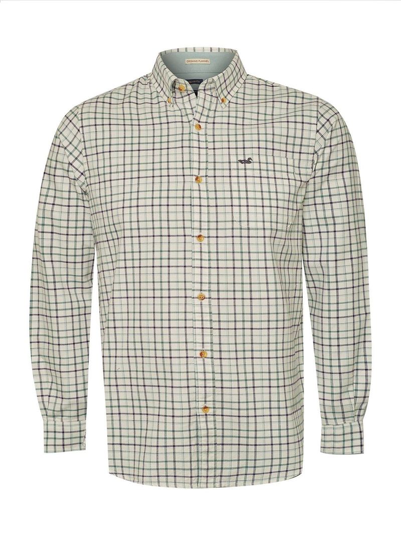 Camisa Algodón Orgánico Hombre Viyellabut Beige Rockford