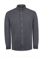 Camisa-Algodon-Organico-Hombre-Hunter-Azul-Rockford
