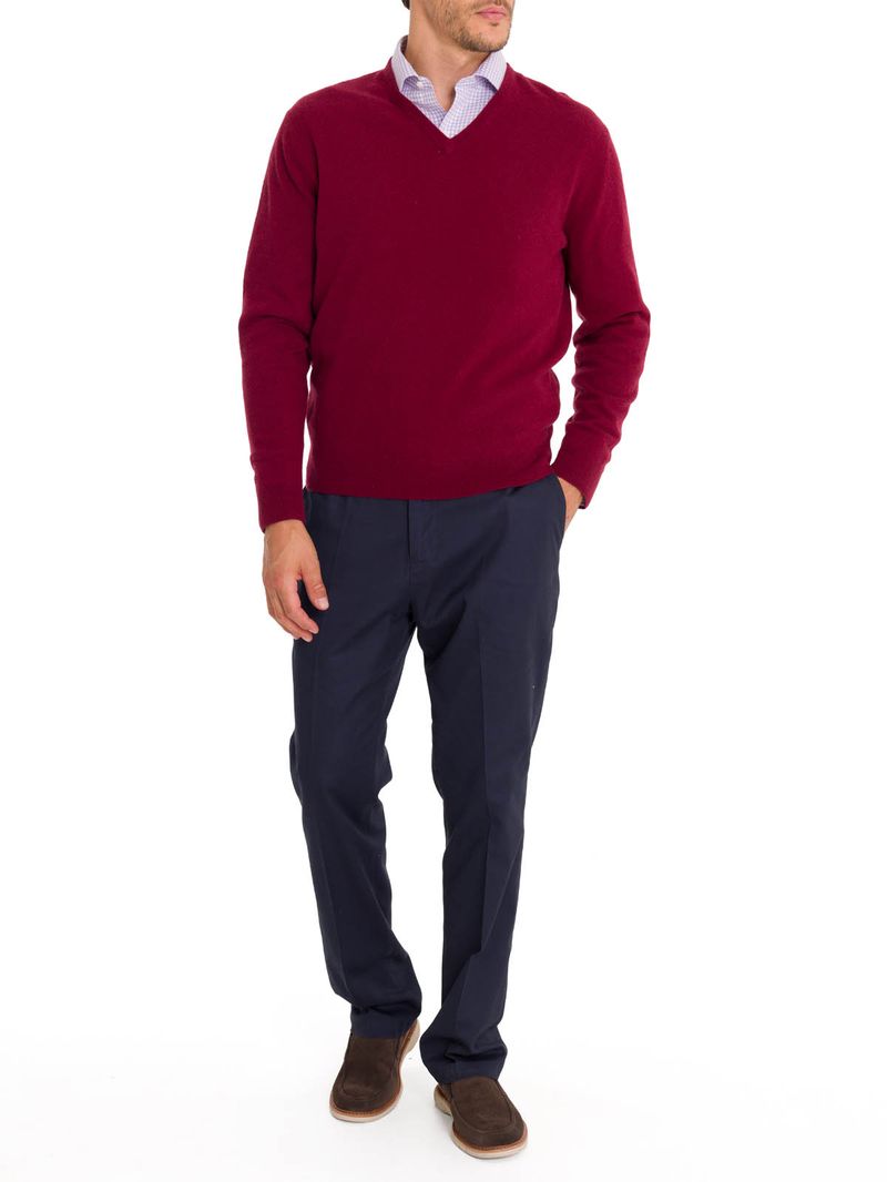 Sweater-Lana-Hombre-Italy-V-Rojo-Rockford