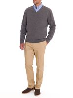 Sweater-Lana-Hombre-Italy-V-Gris-Rockford