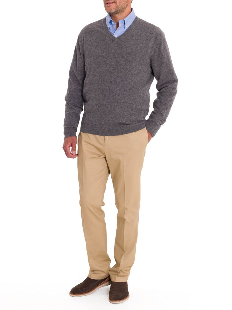 Sweater-Lana-Hombre-Italy-V-Gris-Rockford