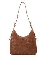 Cartera Cuero Mujer Fd Braid Hobo Tan Rockford