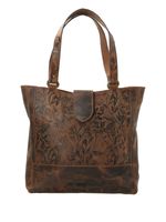 Cartera-Cuero-Mujer-Oh-Flower-Tote-Chocolate-Rockford