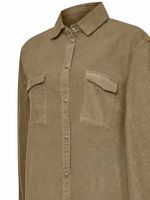 Blusa Algodón Orgánico Mujer Manaslu Café Rockford