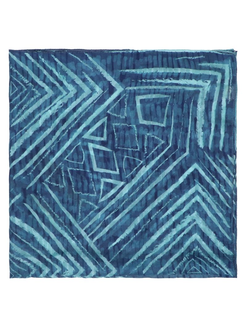 Pañuelo-Seda-Mujer-Rkf-Silk-Blunt-Azul-Rockford