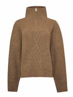 Sweater Alpaca Mujer Kun Café Rockford