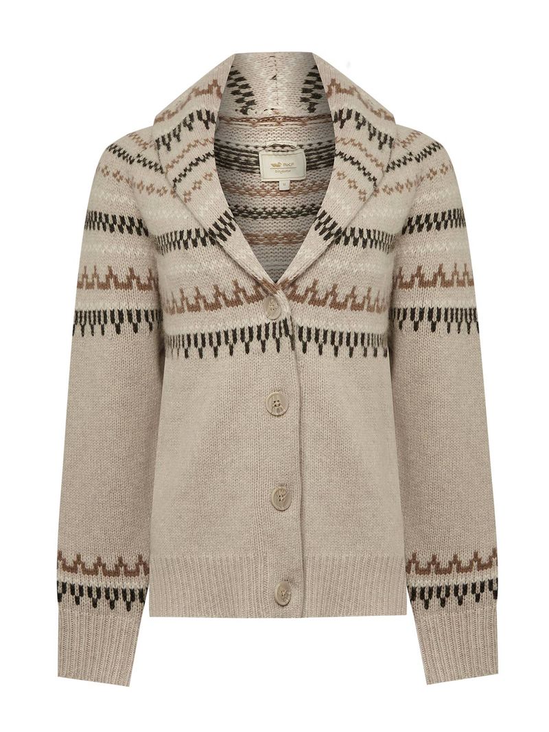 Sweater Lana Merino Mujer Colisseo Beige Rockford