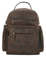 Mochila Cuero Unisex Ks Clough Backbag Chocolate Rockford