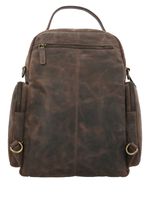 Mochila Cuero Unisex Ks Clough Backbag Chocolate Rockford