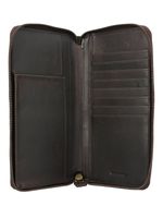 Porta Pasaporte Cuero Unisex Tc Passport Case Café Rockford