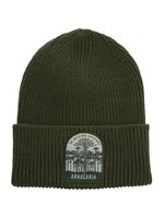 Gorro Fibras Recicladas Unisex Beanie Araucaria Verde Oscuro Rockford