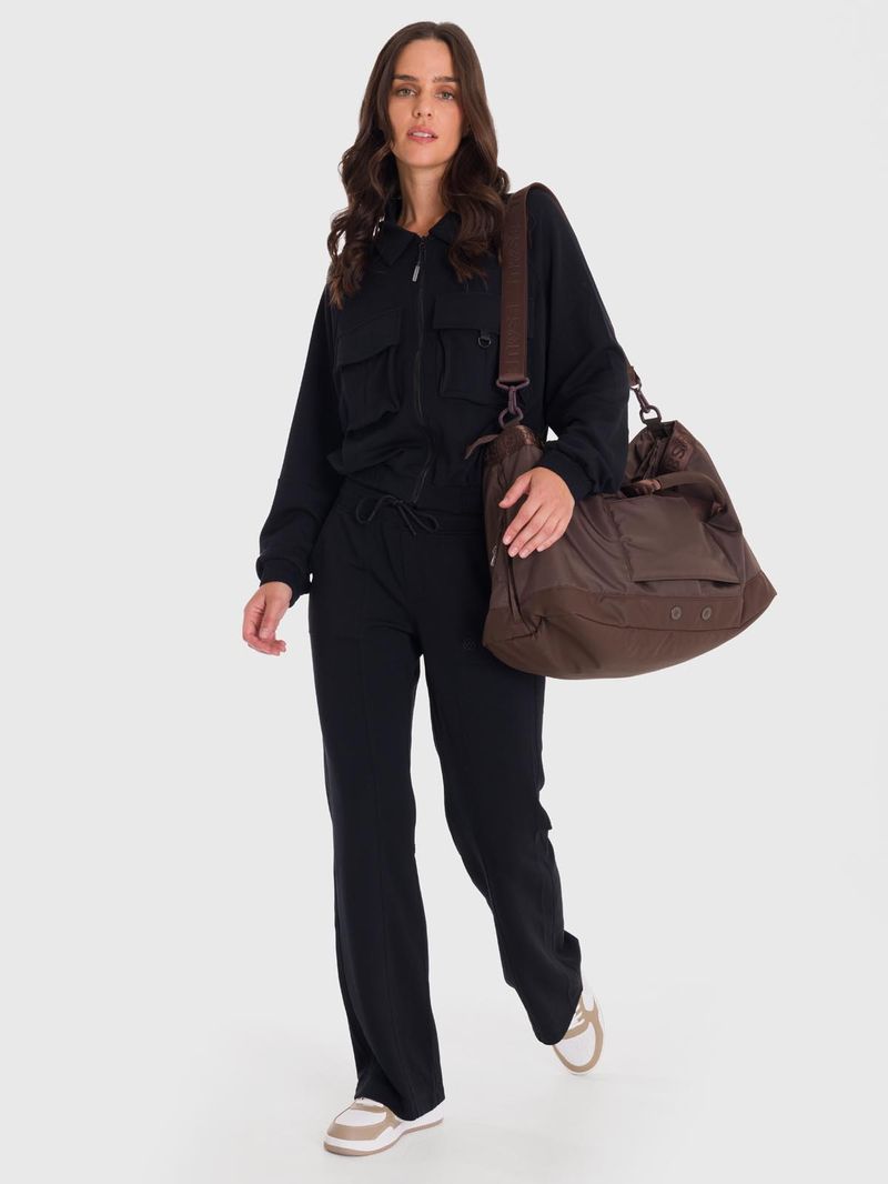 Poleron-Mujer-Modal-Full-Zipper-Negro-Bsoul