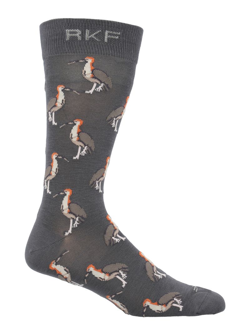 Calcetin-Bambu-Hombre-C-Bandurria-Gris-Rockford