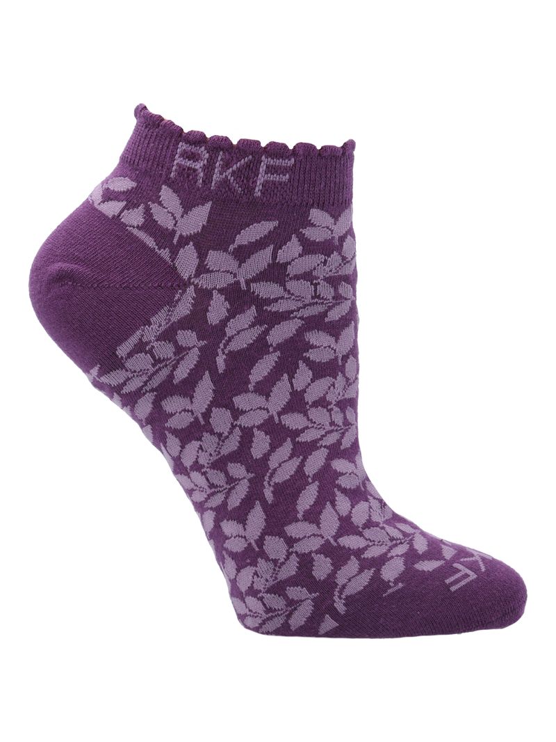 Calcetin-Bambu-Mujer-Ped-St-Leaves-Morado-Rockford