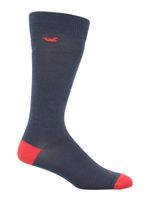 Calcetin-Bambu-Hombre-Lg-Plain-Duck-Azul-Rockford