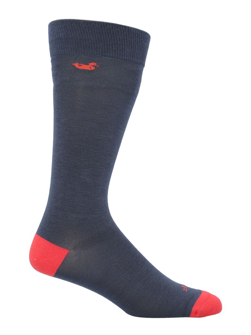 Calcetin-Bambu-Hombre-Lg-Plain-Duck-Azul-Rockford