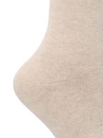 Calcetin-Bambu-Mujer-Heavy-Plain-Crema-Rockford