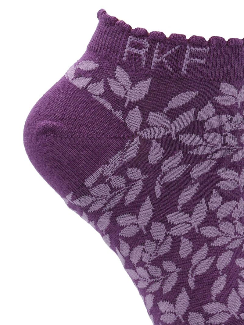 Calcetin-Bambu-Mujer-Ped-St-Leaves-Morado-Rockford