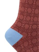 Calcetin-Bambu-Mujer-Kh-Design-Burdeo-Rockford