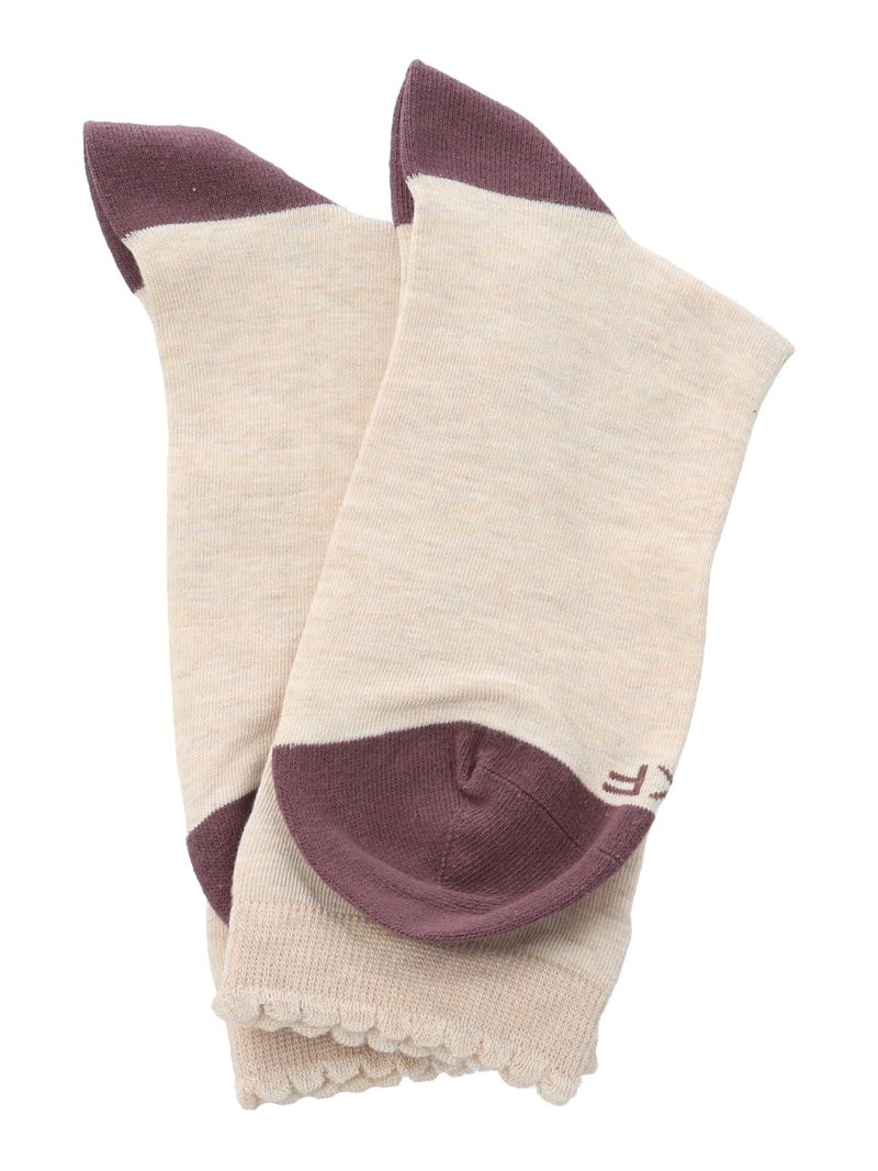 Calcetin-Bambu-Mujer-St-Plain-Duck-Beige-Rockford