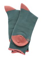 Calcetin-Bambu-Mujer-C-Flower-Azul-Rockford