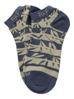 Calcetín Bambú Mujer Ped Blockleaf Azul Rockford