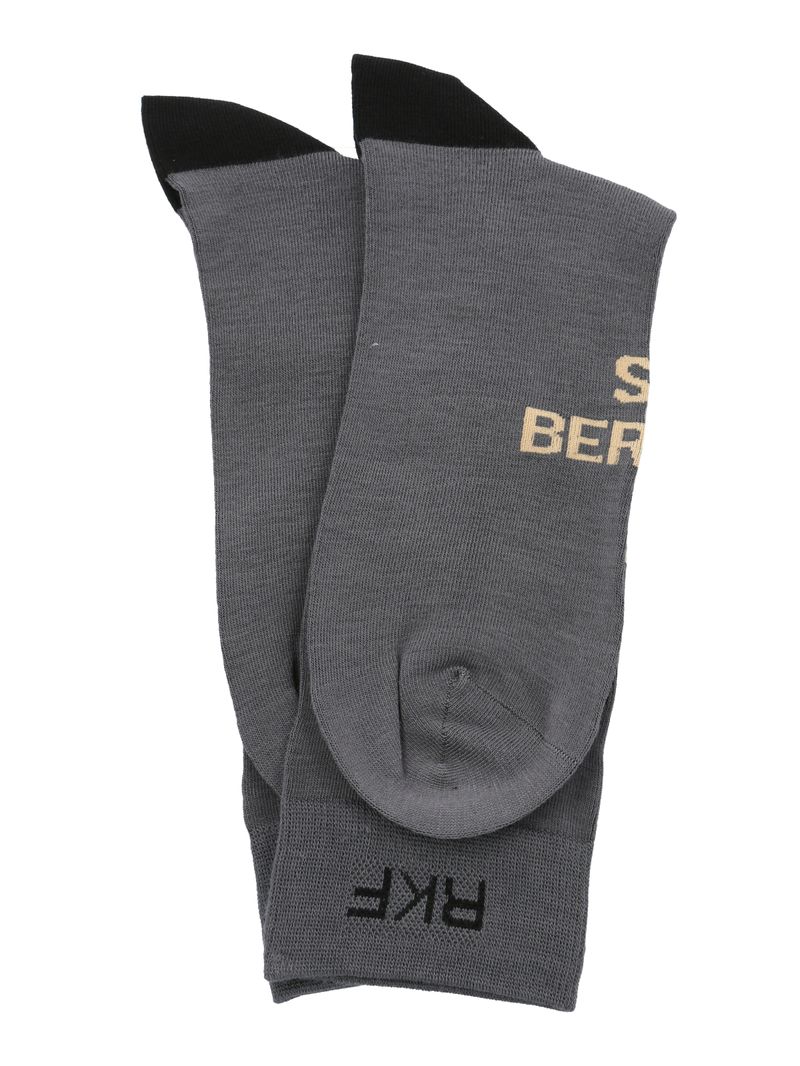 Calcetín Bambú Hombre C San Bernard Gris Rockford