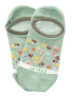 Calcetín Bambú Mujer Inv Roses Verde Rockford