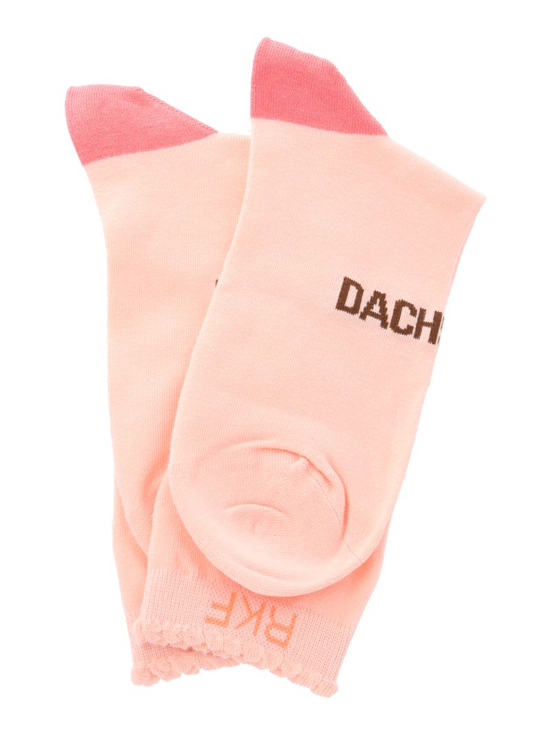 Calcetín Bambú Mujer St Dachshund Rosado Rockford