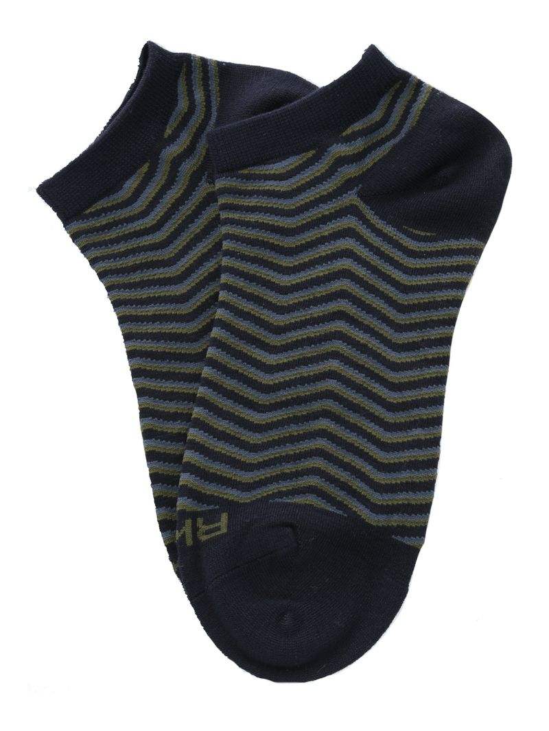 Calcetin-Bambu-Mujer-Ped-Zigzag-Azul-Rockford
