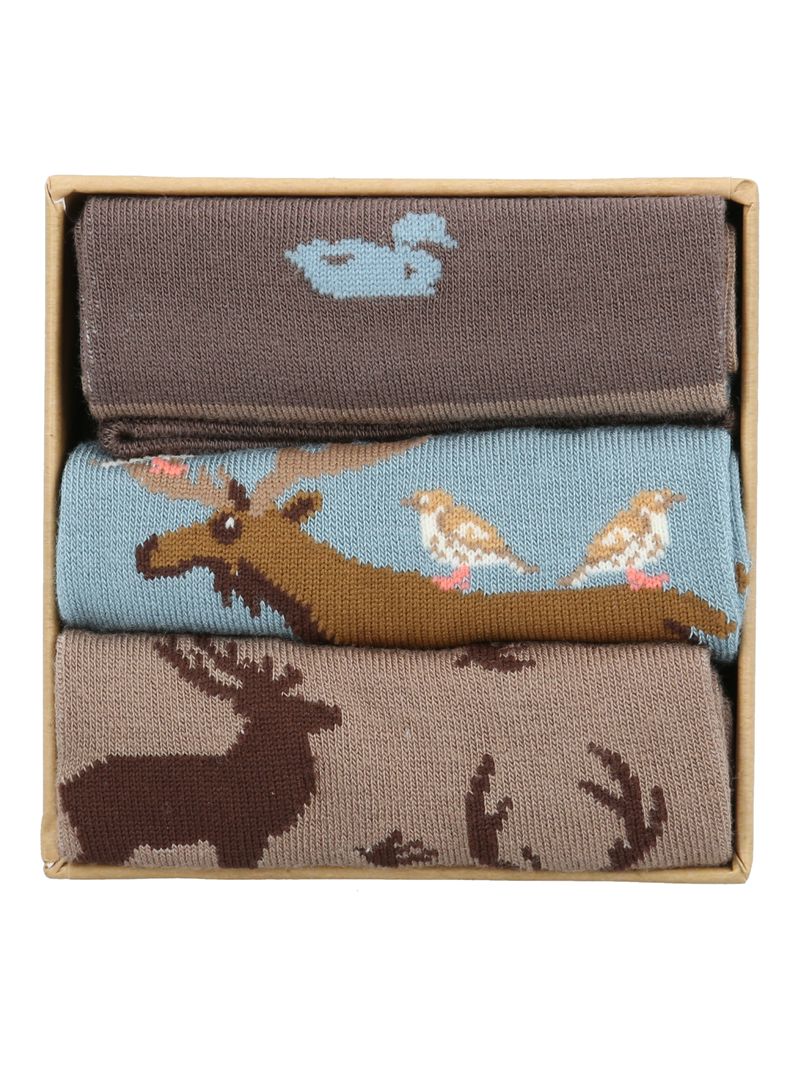 Calcetín Bambú Hombre Pack Gift Sym Multicolor Rockford