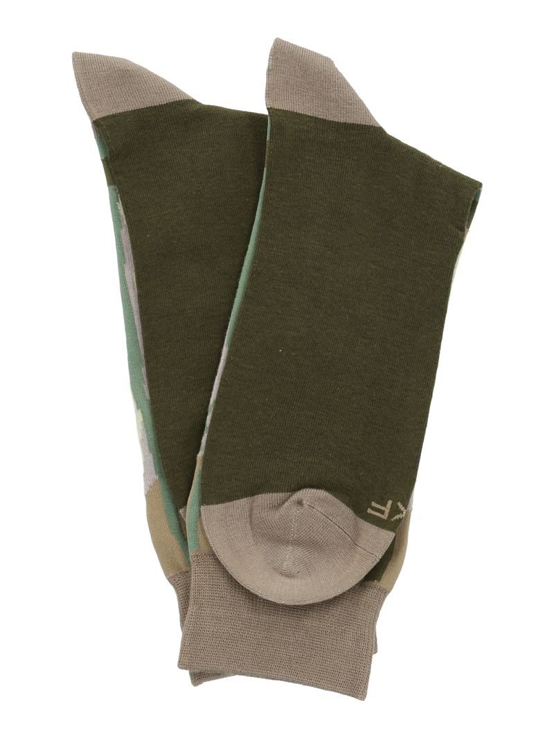 Calcetín Bambú Hombre C Trees Verde Rockford