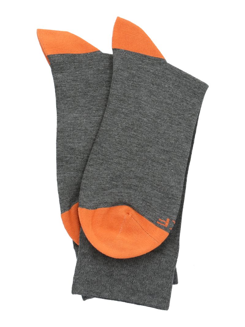 Calcetin-Bambu-Hombre-C-Plain-Duck-Gris-Rockford