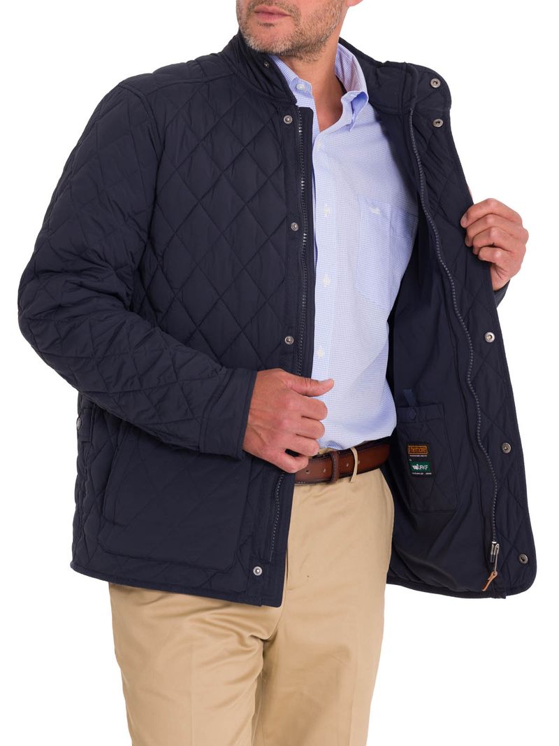 Parka Thermore Hombre Newport Azul Rockford