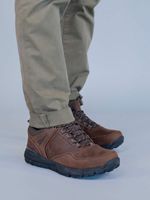 Zapatilla Cuero Waterproof Stadium Café Hush Puppies