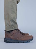 Zapatilla Cuero Waterproof Stadium Café Hush Puppies