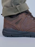 Zapatilla Cuero Waterproof Stadium Café Hush Puppies