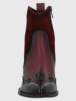 Botin Italiano Cuero Cassaandra Rojo Hush Puppies