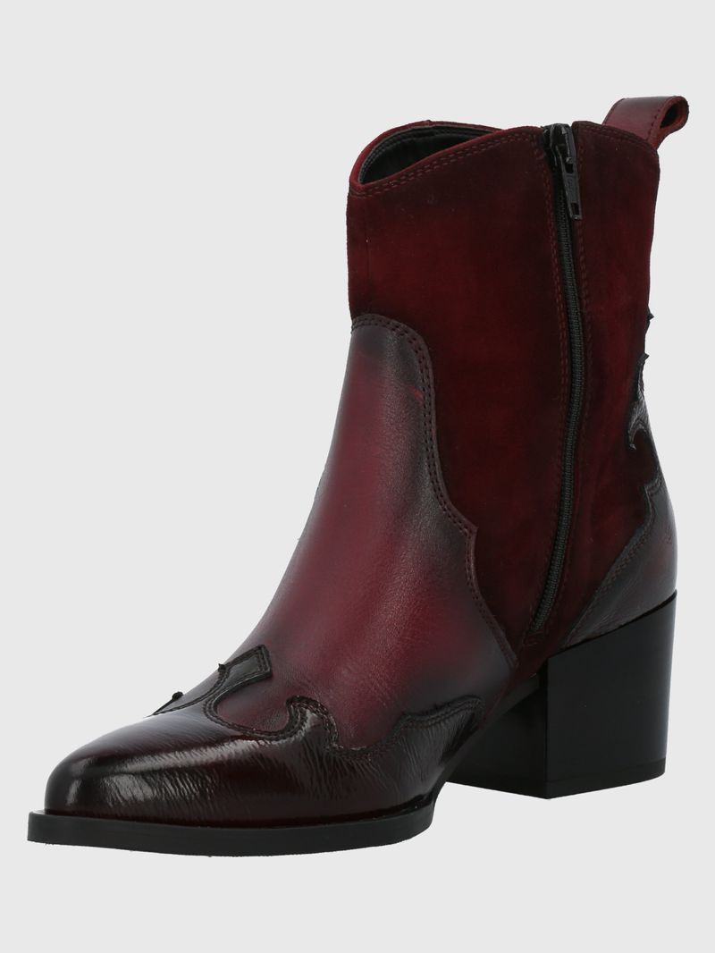 Botin-Italiano-Cuero-Cassaandra-Rojo-Hush-Puppies