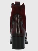 Botin Italiano Cuero Cassaandra Rojo Hush Puppies