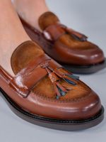 Mocasin-Italiano-Cuero-Wyatt-Cafe-Hush-Puppies