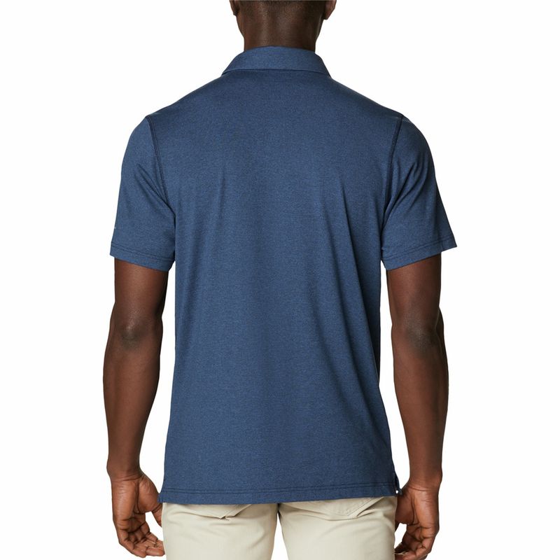 Polera-Manga-Corta-Hombre-Tech-Trail-Azul-Columbia