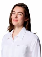 Blusa Manga Larga Mujer Silver Ridge Utility Blanco Columbia